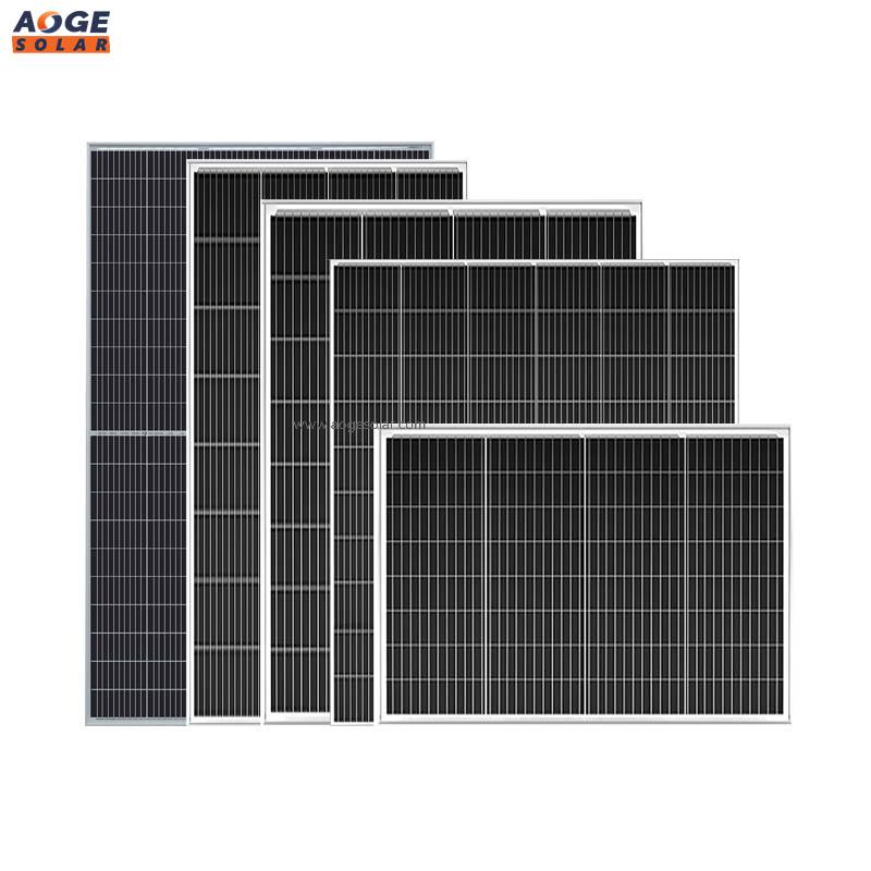Mono Solar Panel PV2-M Series AogeSolar 40W~160W  160W~450W